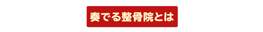 奏でる整骨院とは